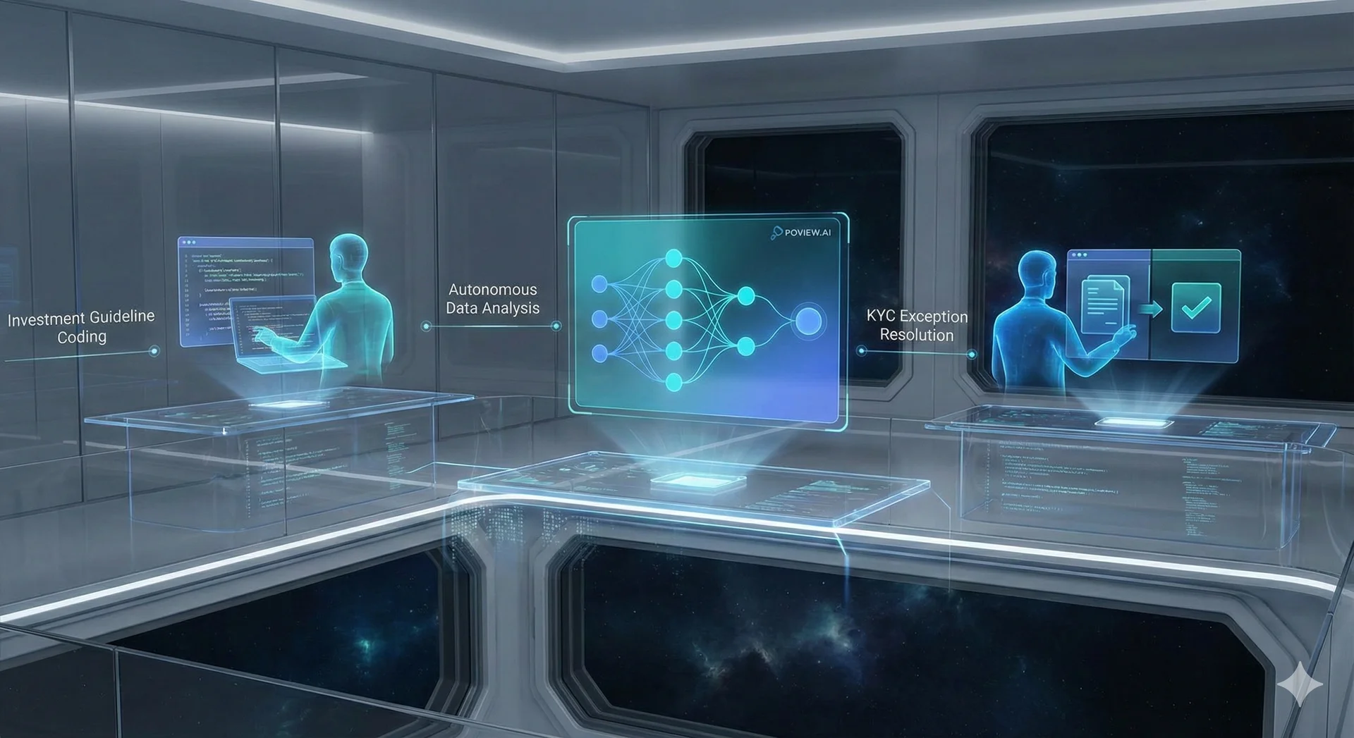 Comparison showing execution excellence separating AI leaders from laggards as transformations either stay on track or stall.